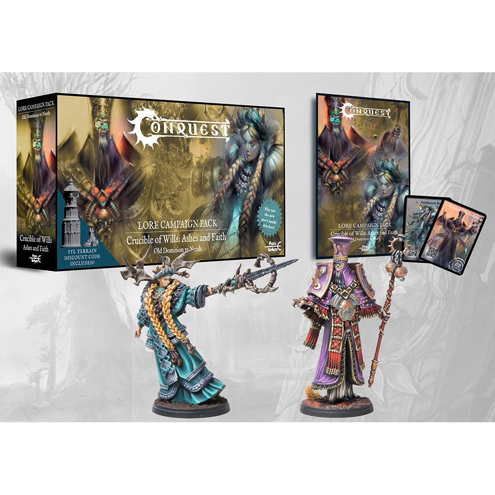 Conquest Lore Campaign Pack: Crucible of Wills - Ashes & Faith