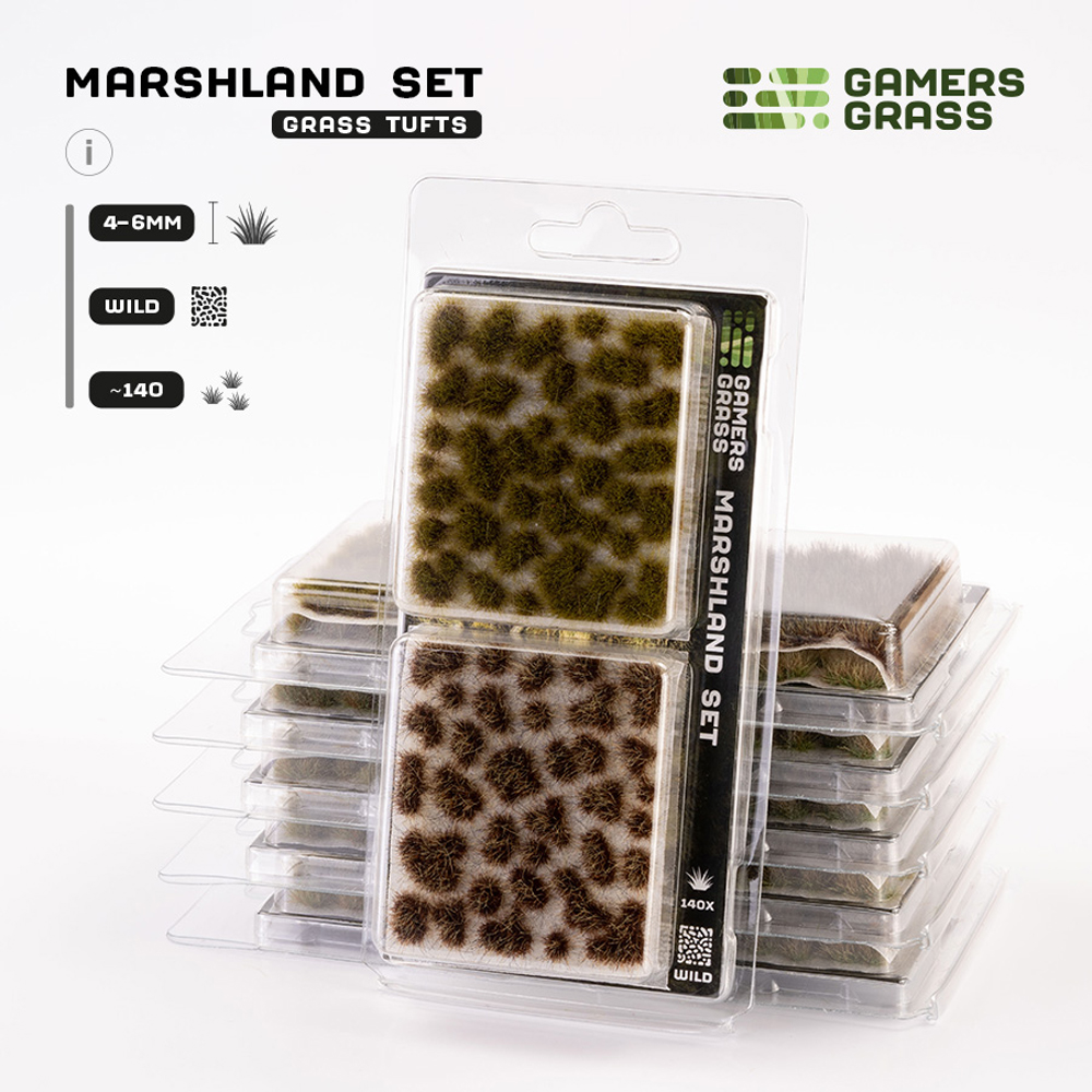 Gamers Grass Tufts: Marshland Set - Wild