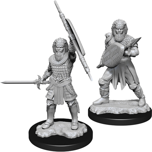 D&D Nolzur's Marvelous Unpainted Minis: W13 Male Human Fighter