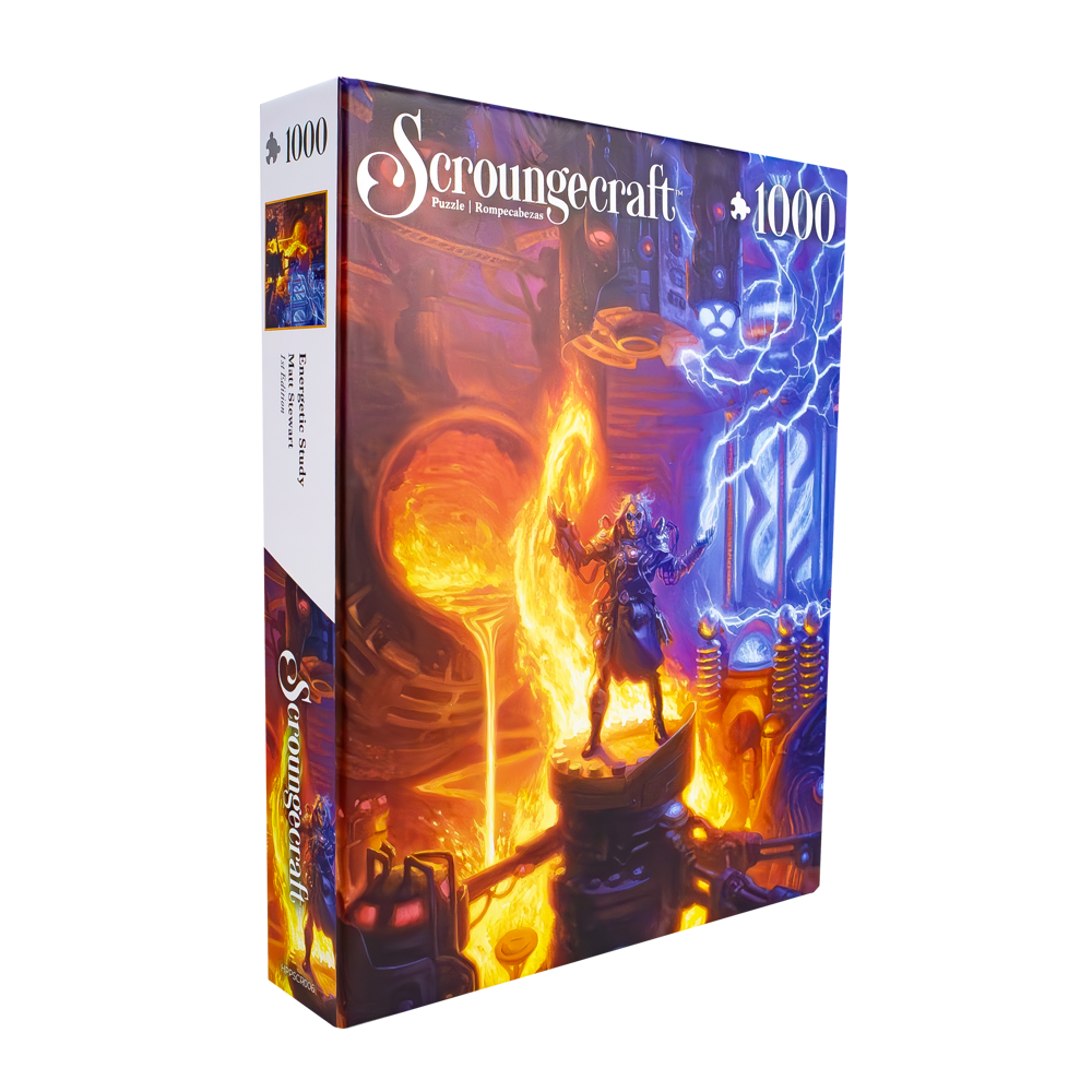 Scroungecraft: 1000-Piece Jigsaw Puzzle - Energetic Study