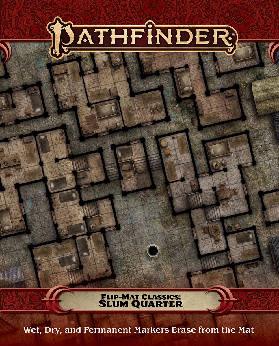 Pathfinder RPG: Flip-Mat Classics - Slum Quarter