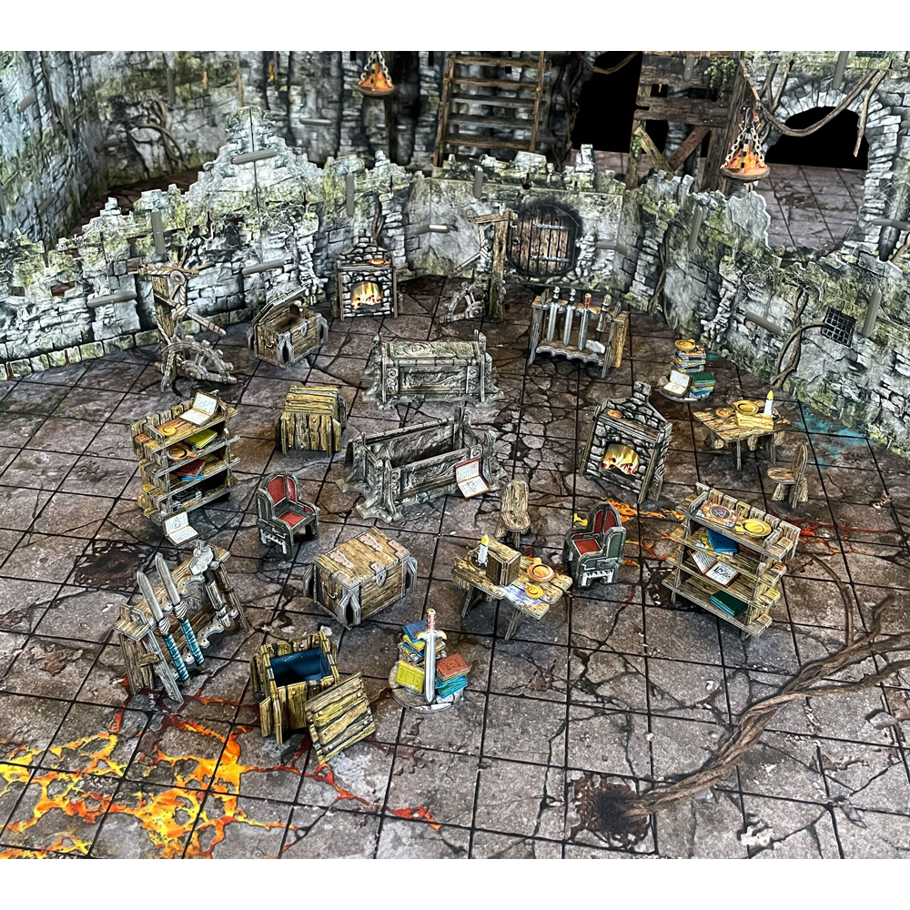 Battle System Terrain: Dungeon Furniture