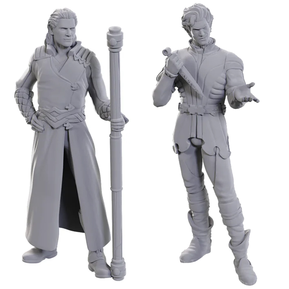 D&D Nolzur's Marvelous Unpainted Minis: Baldur's Gate 3 - Gale & Astarion