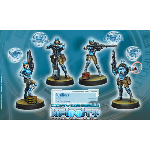 Infinity: PanOceania - Fusiliers (4)