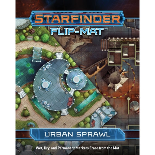 Starfinder RPG: Flip-Mat - Urban Sprawl