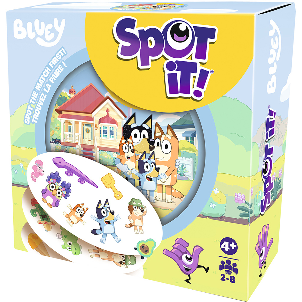 Spot It! Bluey (Eco Blister, Multilingual)