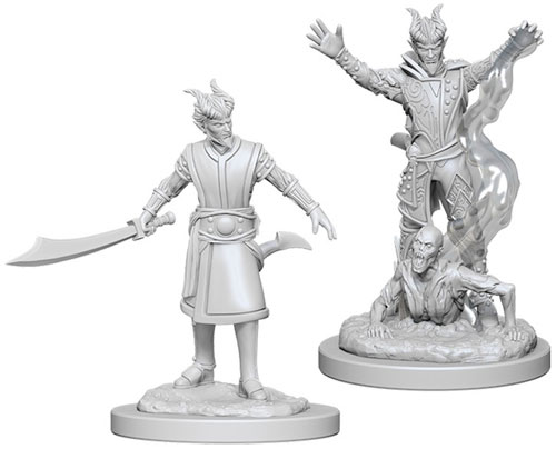 D&D Nolzur's Marvelous Unpainted Minis: W6 Male Tiefling Warlock