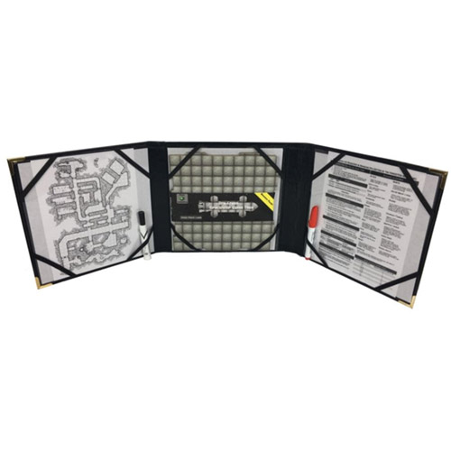 Role 4 Initiative: Faux-Leather Tri-Fold DM Screen and Accessories Portfolio (Last Chance)