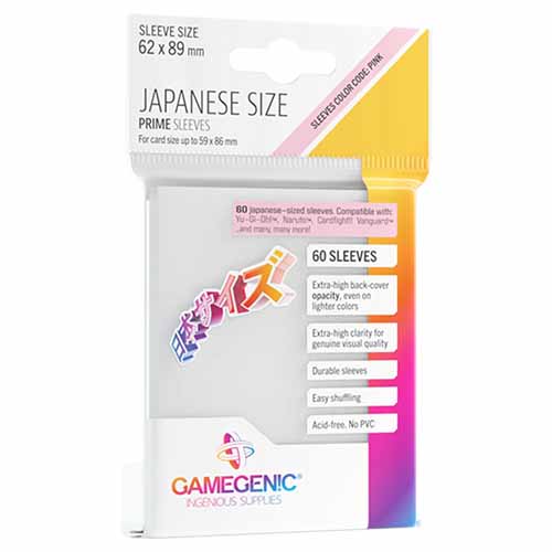 Prime Sleeves: Japanese Sized - White (60)