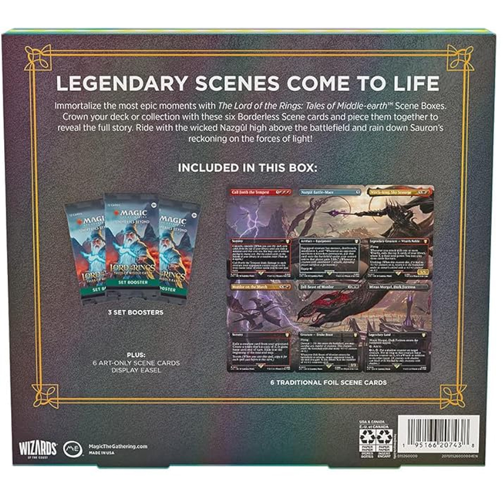 mtg tales of middle earth scene box flight of the witch king0190f