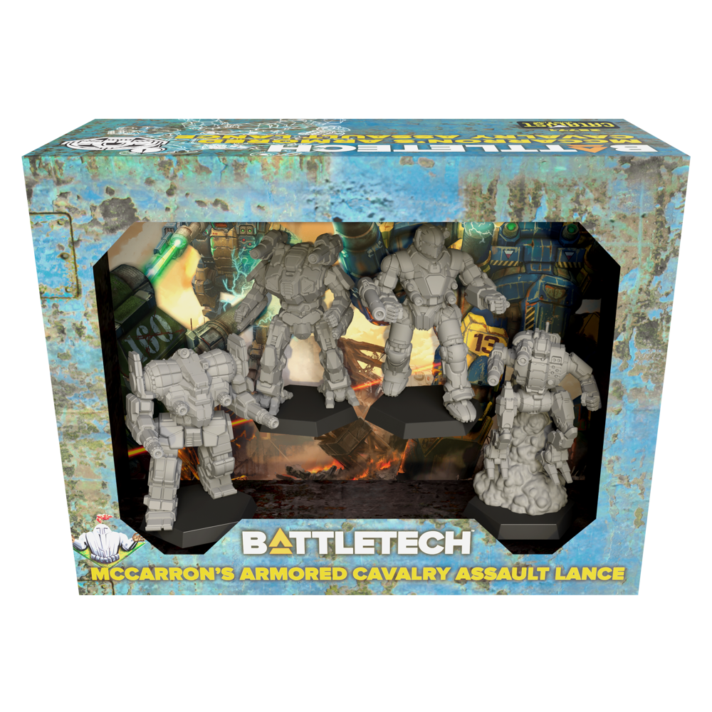BattleTech: McCarron's Armored Cavalry Assault Lance Force Pack (Preorder)