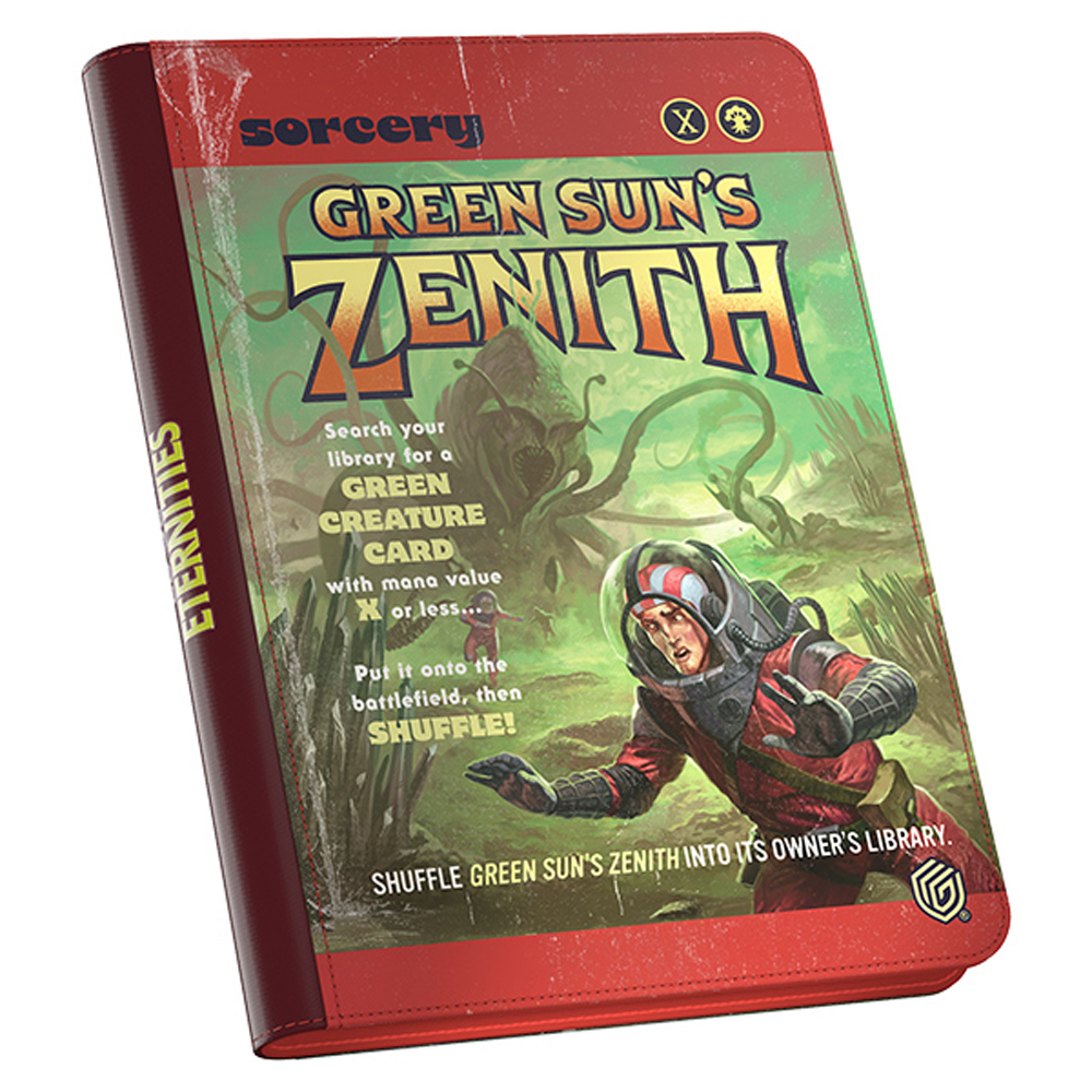 MtG 18-Pocket Zipfolio 360: Edge of Eternities: Green Sun's Zenith (Preorder)