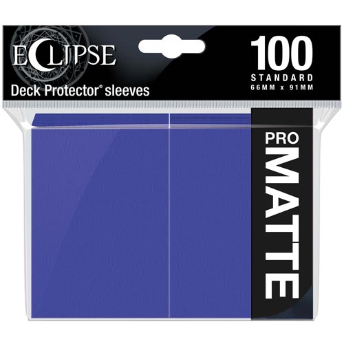 Ultra Pro Sleeves: Eclipse Matte - Royal Purple (100)