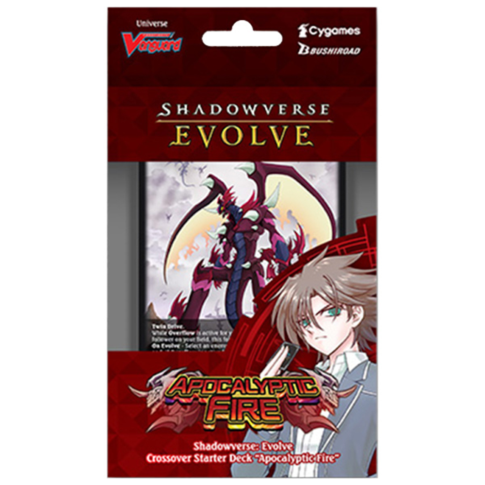 Shadowverse Evolve TCG: Cardfight!! Vanguard Crossover - Apocalyptic Fire Starter Deck