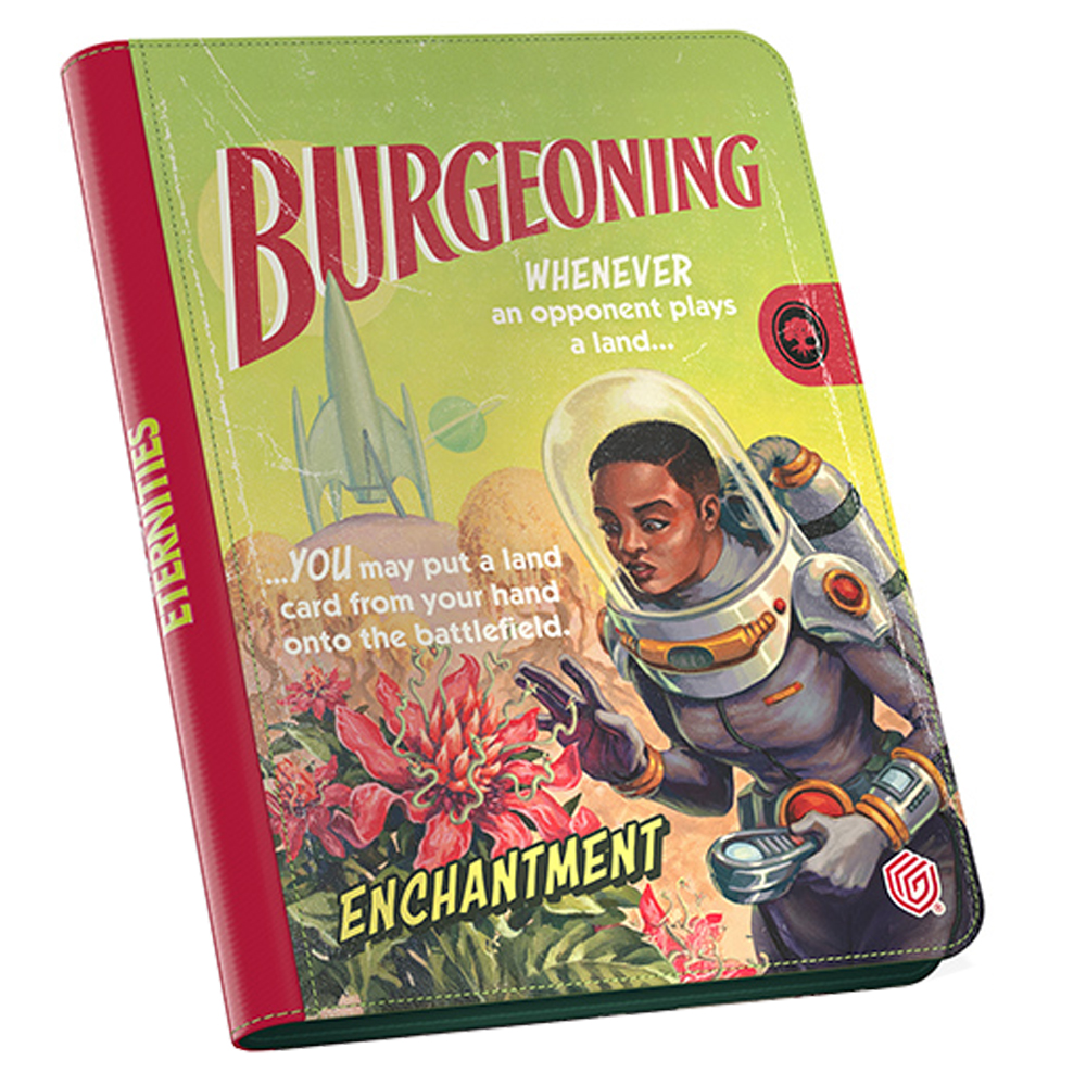 MtG 18-Pocket Zipfolio 360: Edge of Eternities: Burgeoning (Preorder)