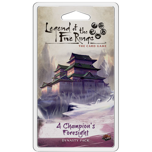Legend of the Five Rings LCG: A Champion's Foresight Dynasty Pack