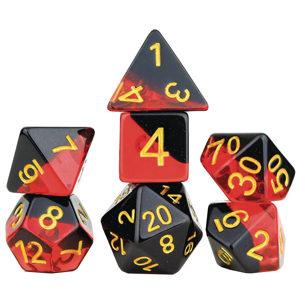 Polyhedral Dice Set: Brimstone (7)