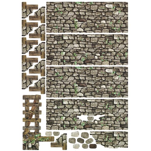 Battle Systems Terrain: Stone Walls