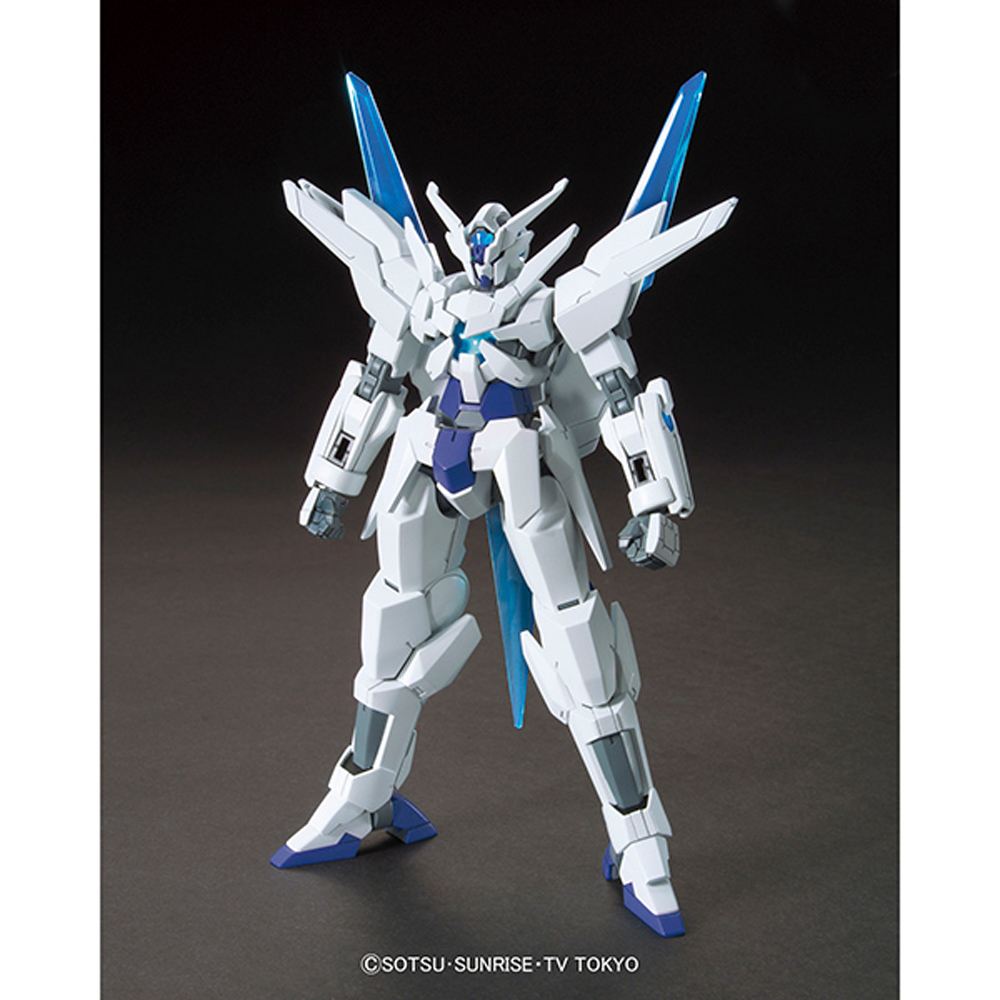Gundam Model Kit 1/144: HG Build Fighters Transient Gundam: Team Celestail Sphere - Wilfrid Kijima's Mobile Suit