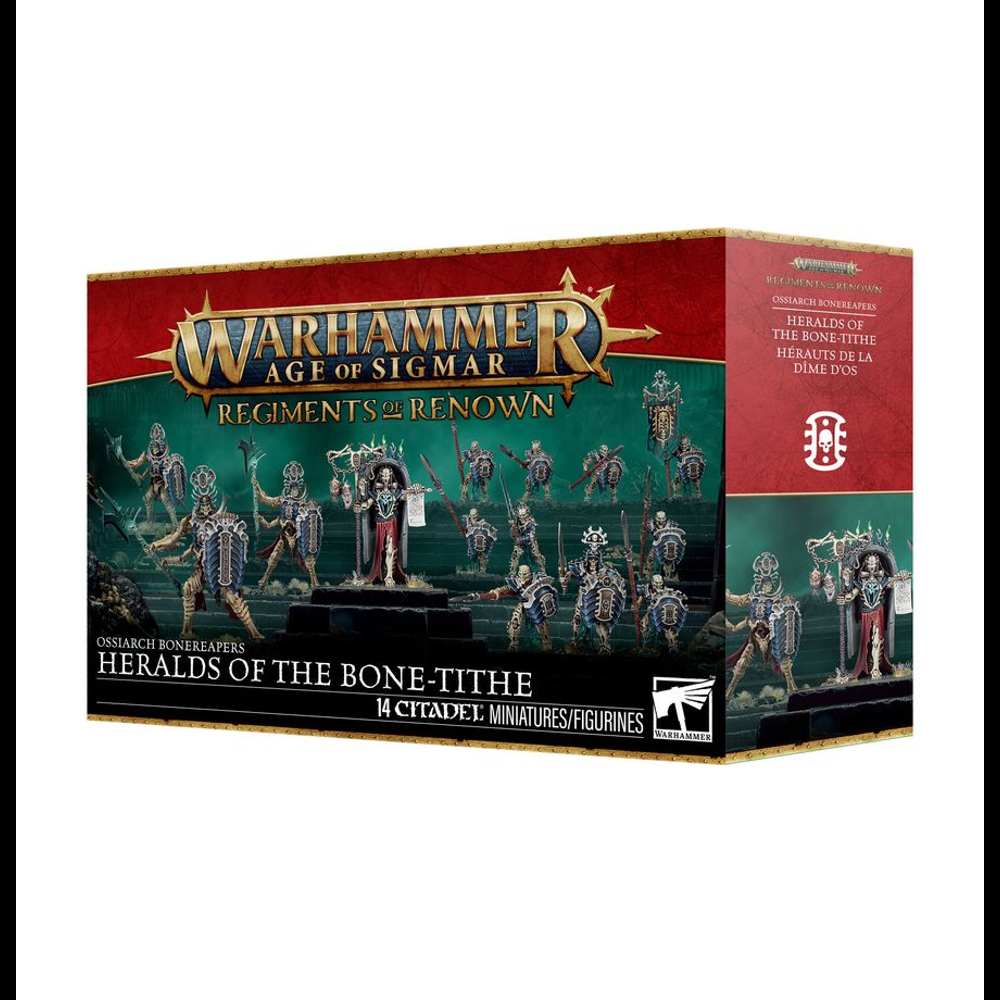 Warhammer Age of Sigmar: Ossiarch Bonereapers - Heralds of the Bone-Tithe (New Arrival)