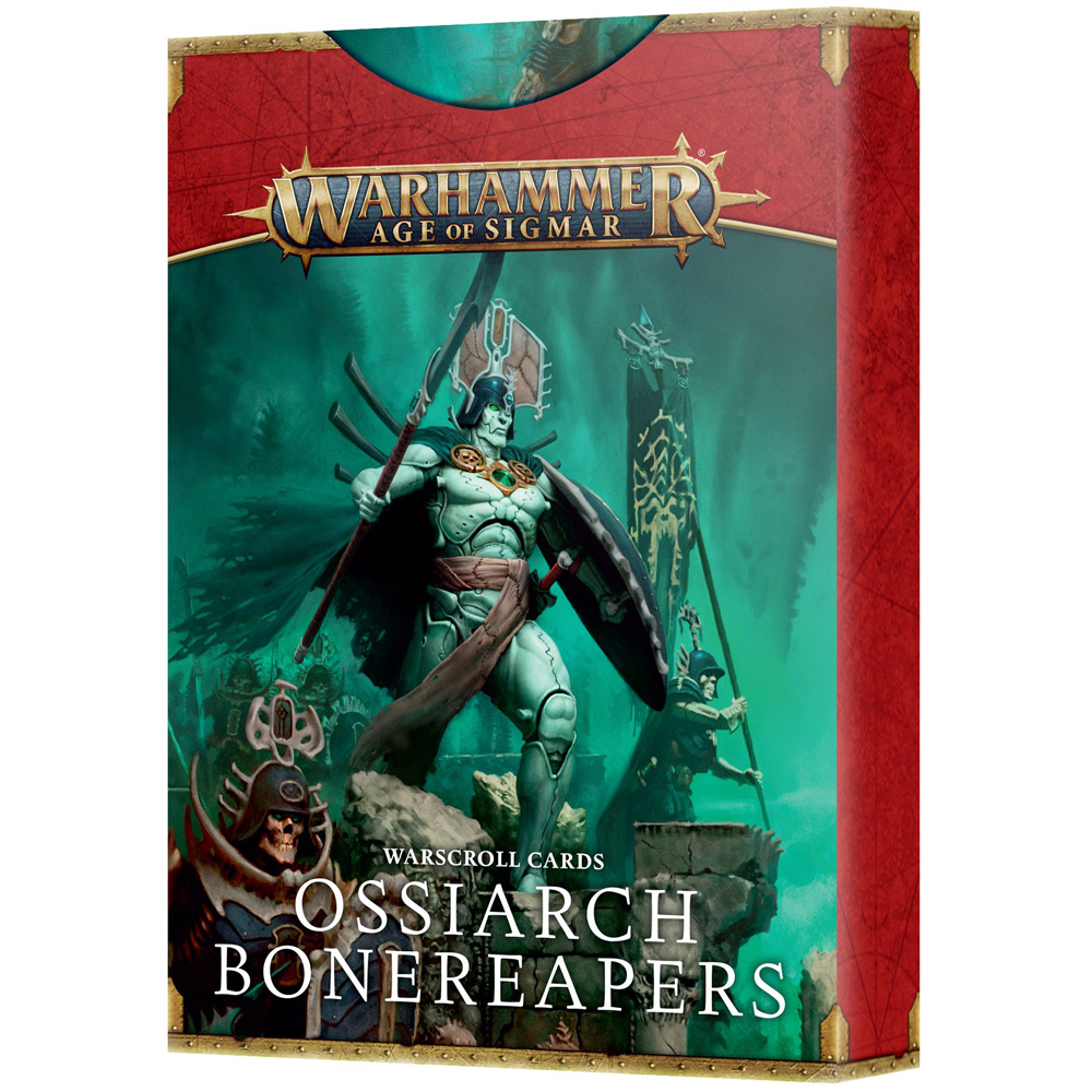 Warhammer Age of Sigmar: Warscroll Cards - Ossiarch Bonereapers (Clearance)