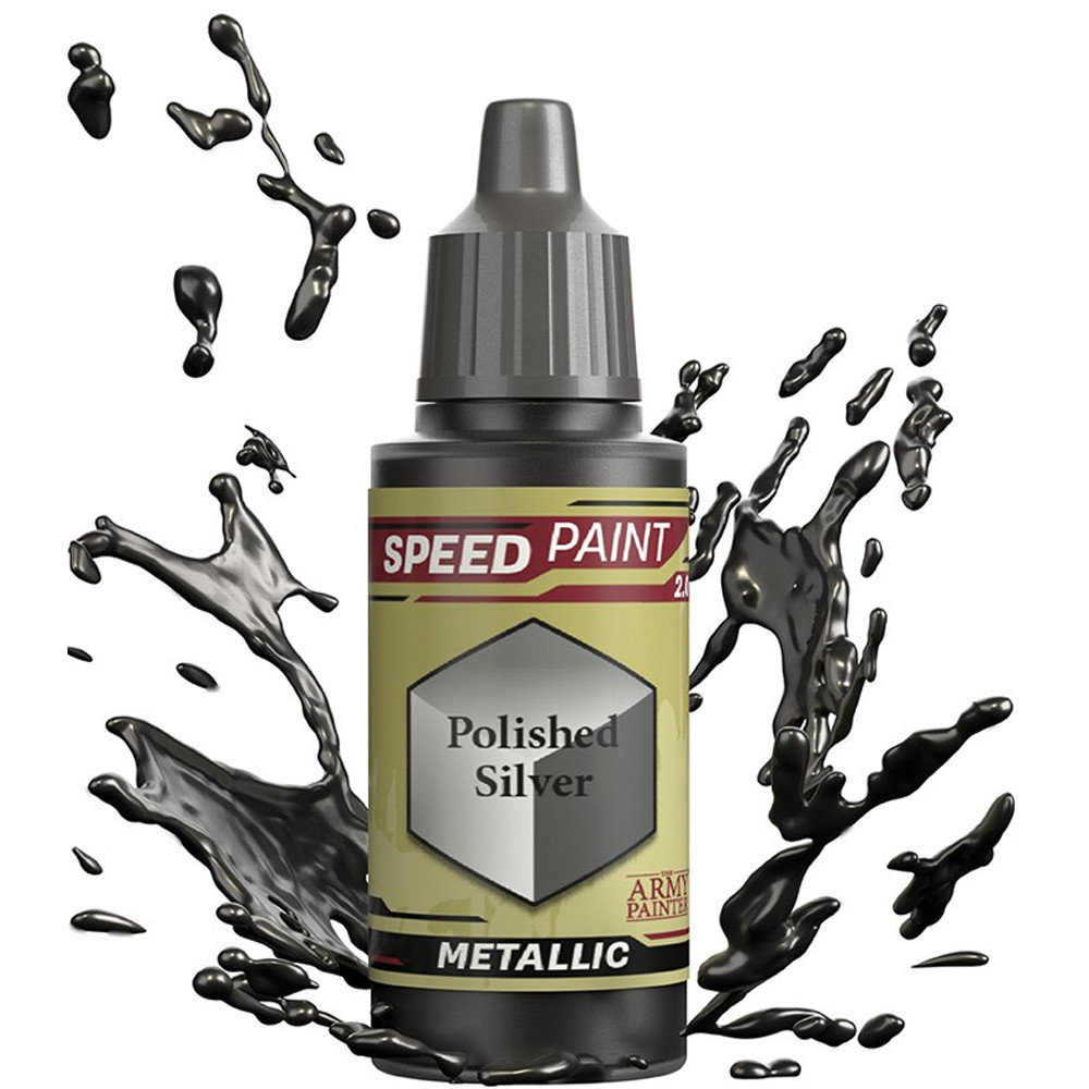 Speedpaint 2.0 Metallic: Polished Silver (18ml)
