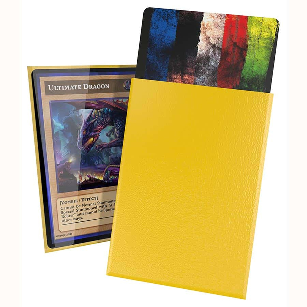 Cortex Japanese Size Sleeves: Glossy Yellow (60)