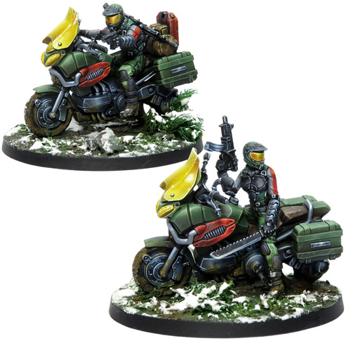 Infinity: Ariadna - Dynamo Reg. of Kazak Light Cavalry (2)