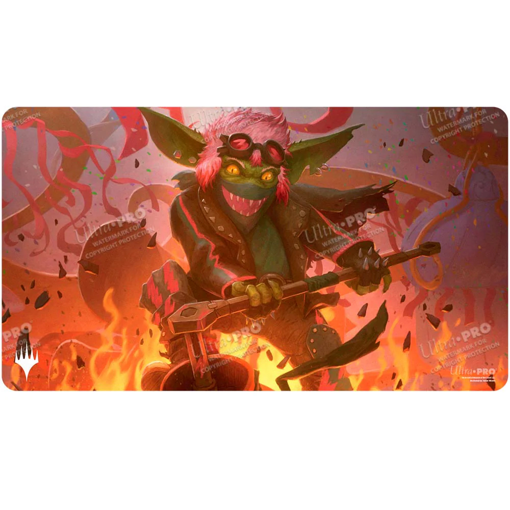 MtG Playmat: Aetherdrift - Redshift, Rocketeer Chief