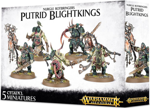 Warhammer Age of Sigmar: Nurgle Rotbringers - Putrid Blightkings