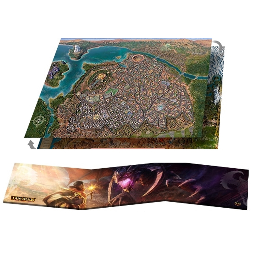 Tanares RPG for 5E: Map & GM Screen (Last Chance)