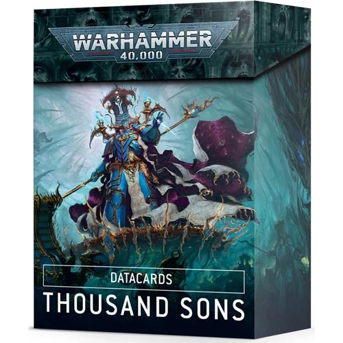 Warhammer 40K: Datacards - Thousand Sons (Last Chance)