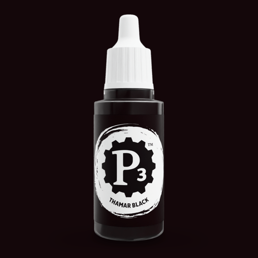 P3 Paint: Thamar Black (18ml) (Preorder)