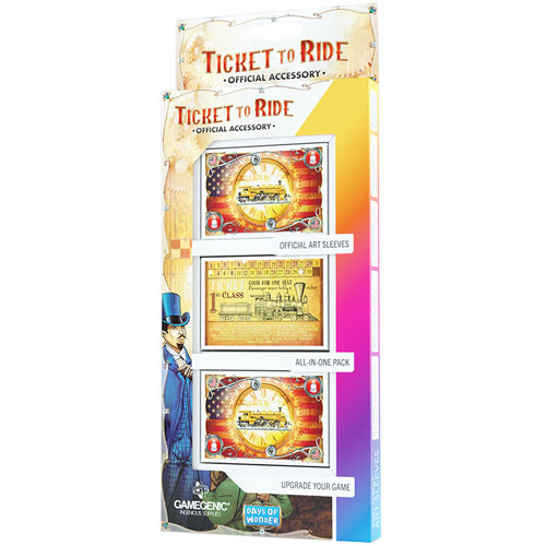 Ticket to Ride: Card Sleeves