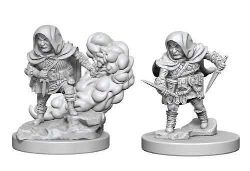 D&D Nolzur's Marvelous Unpainted Minis: W1 Halfling Male Rogue