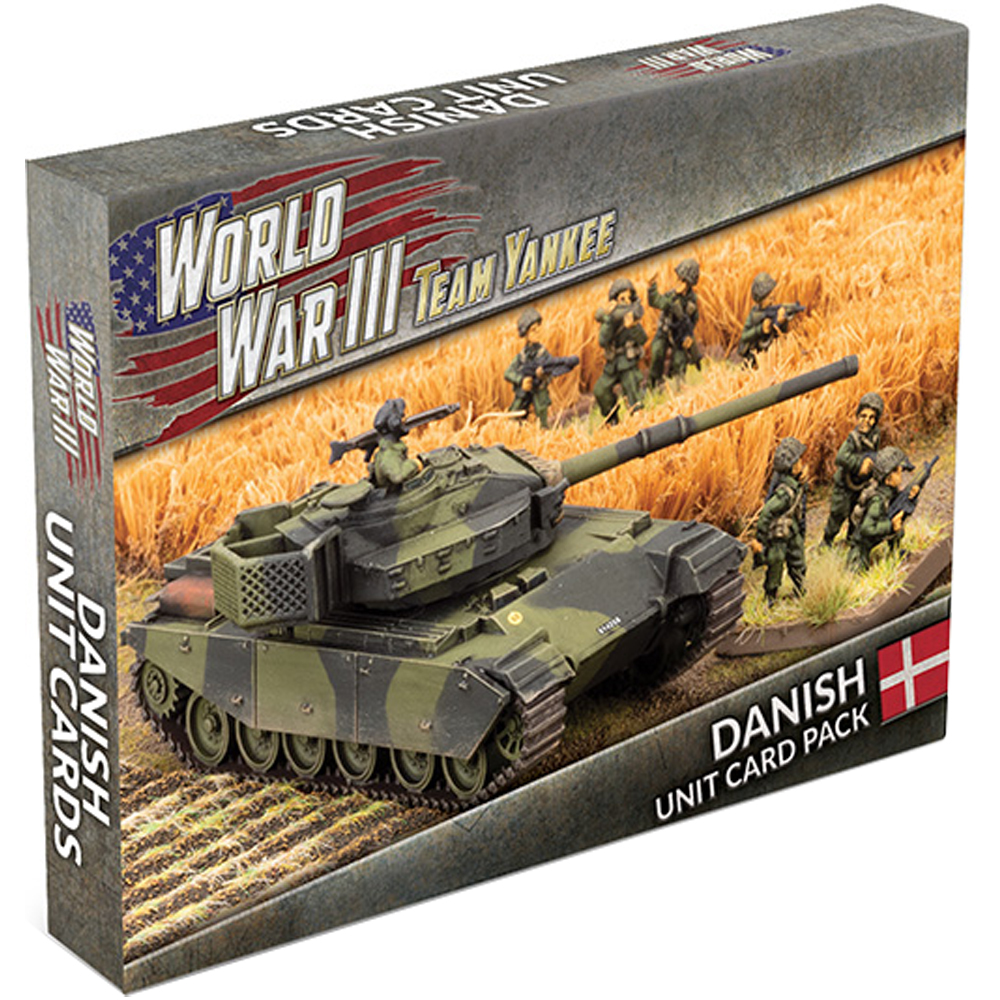 WWIII Team Yankee: Danish Unit Cards