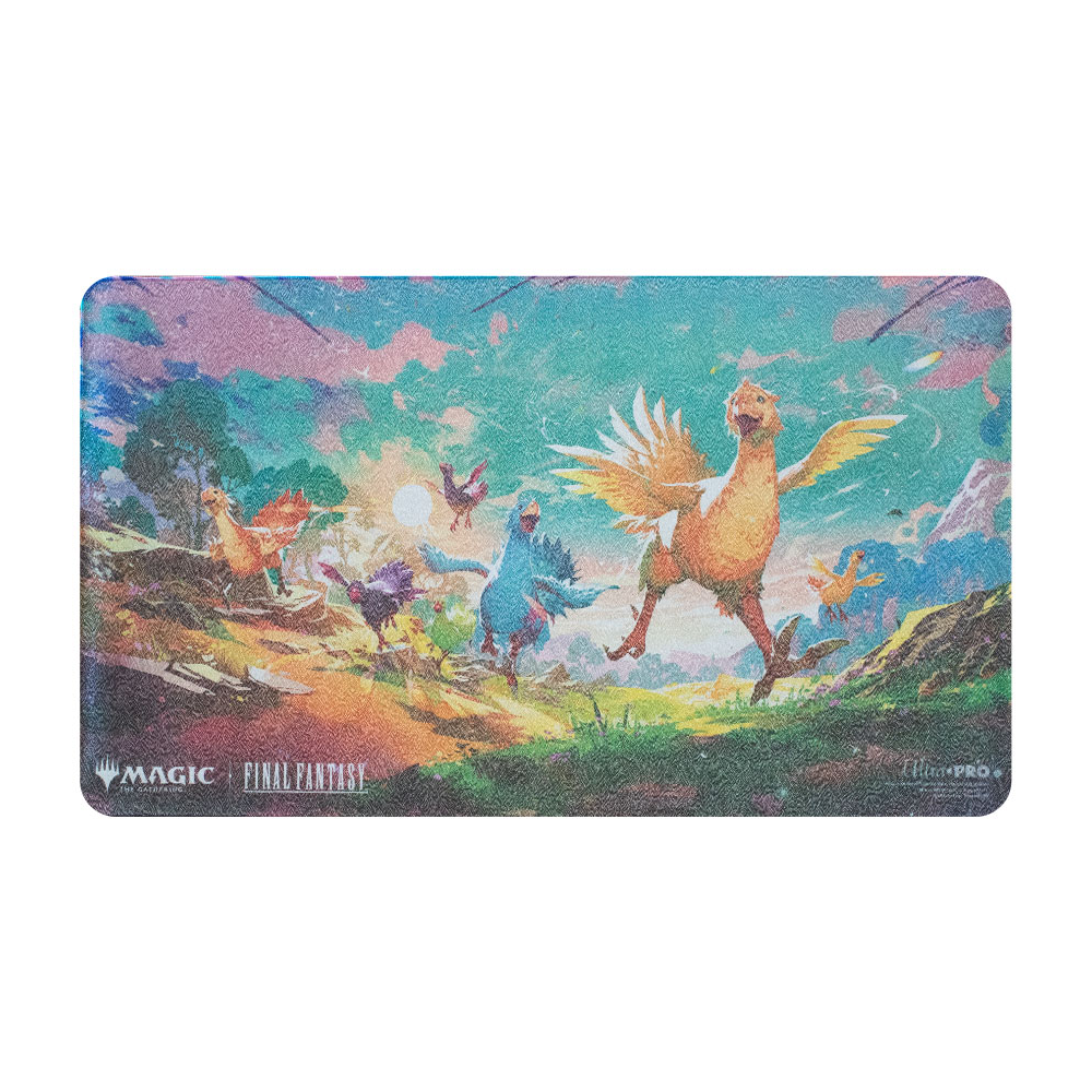 MtG Holofoil Playmat: Final Fantasy - Traveling Chocobos