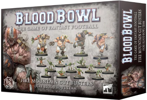 Blood Bowl: Ogre Team - Fire Mountain Gut Busters