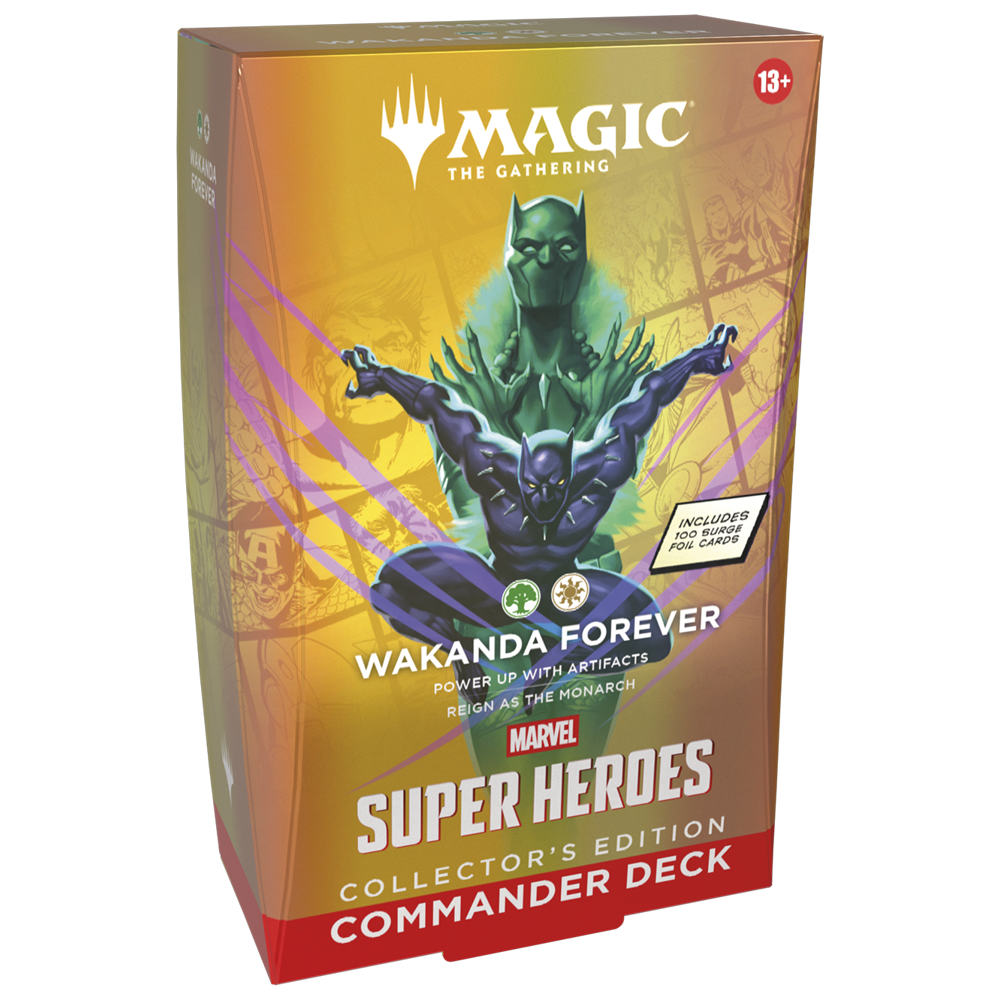 MTG: Marvel Super Heroes - Collector Commander Deck - Wakanda Forever (Preorder)