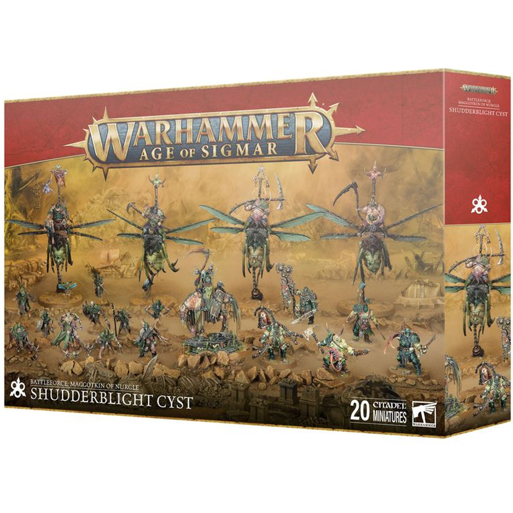 Warhammer Age of Sigmar: Maggotkin of Nurgle Battleforce - Shudderblight Cyst