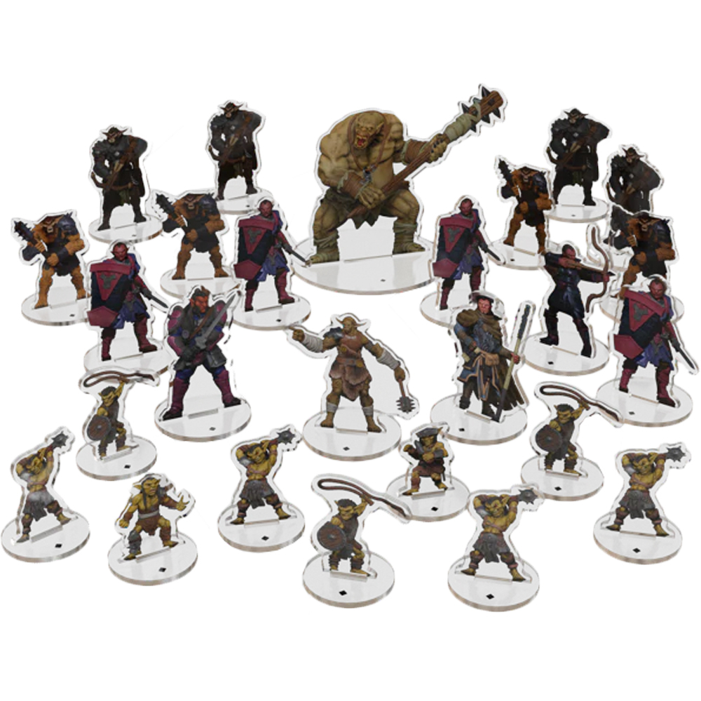 D&D Acrylic 2D Minis: Goblinoids