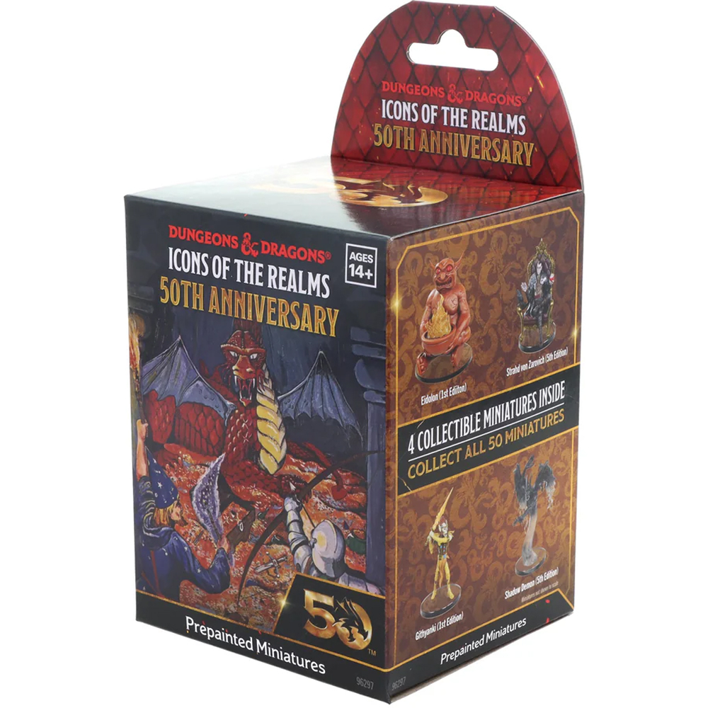 D&D Icons of the Realms: 50th Anniversary Set - Booster Pack