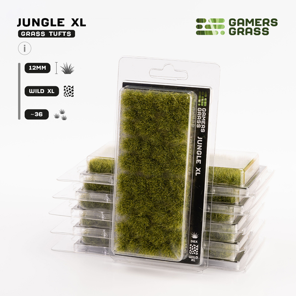 Gamers Grass Tufts: Jungle - Wild XL 12mm