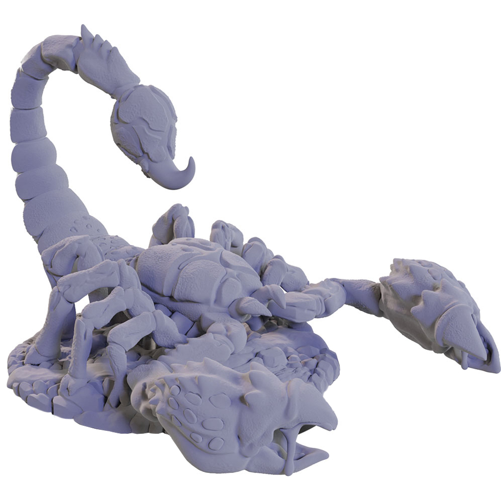 Pathfinder Battles Deep Cuts Unpainted Minis: W22 Magma Scorpion