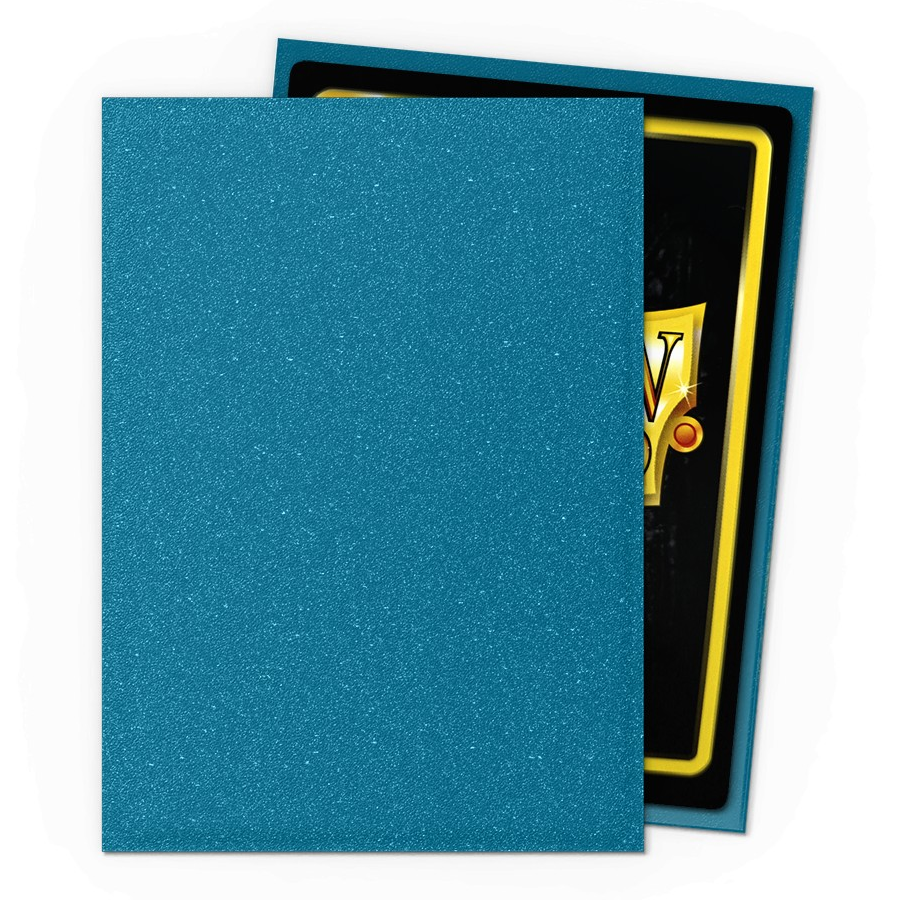 Dragon Shield Sleeves: Matte Sparkles - Amazonite (100) (Preorder)