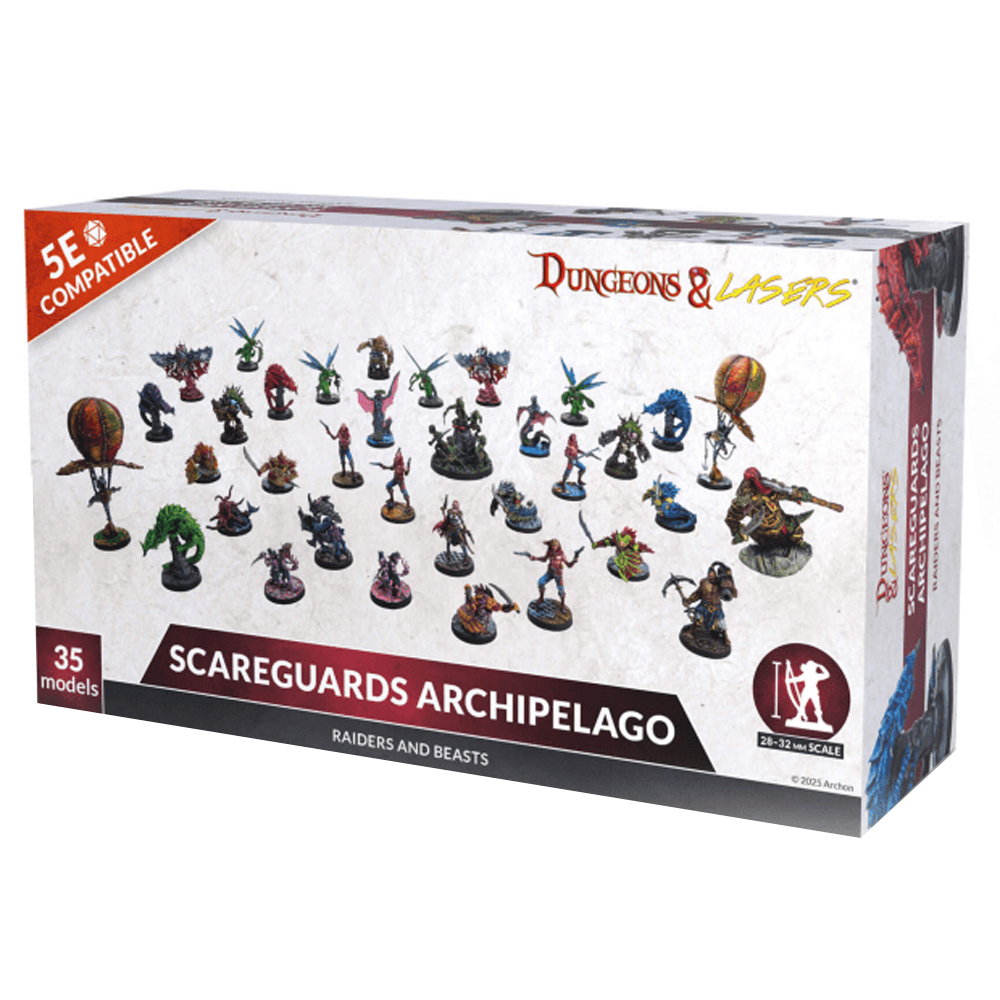 Dungeons & Lasers: Raiders & Beasts of Scareguards Archipelago