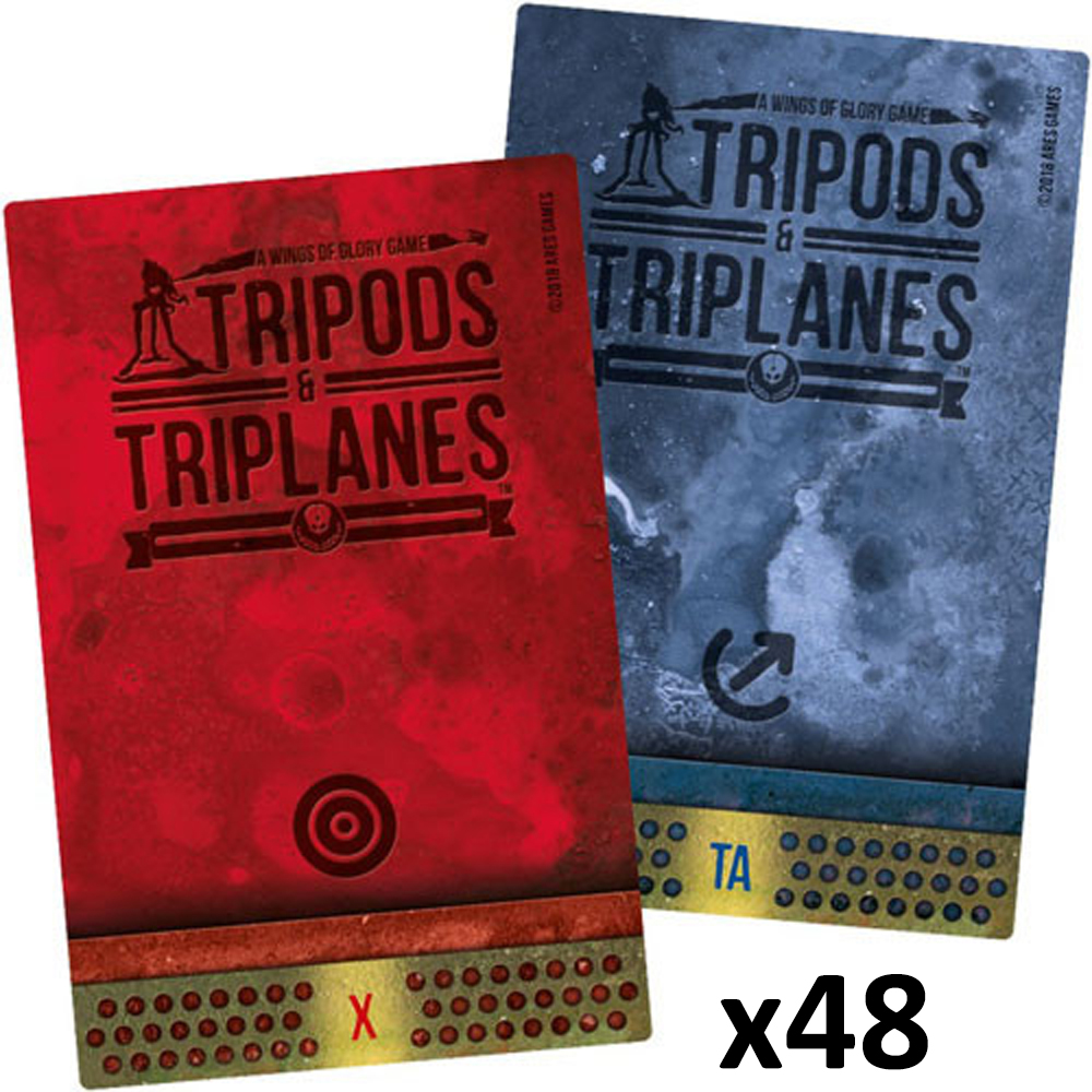 Wings of Glory: Tripods & Triplanes - Additional Damage Decks CASE (48)