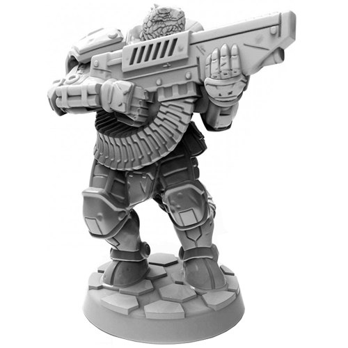 Starfinder Masterclass Miniatures: Vesk Free Captain