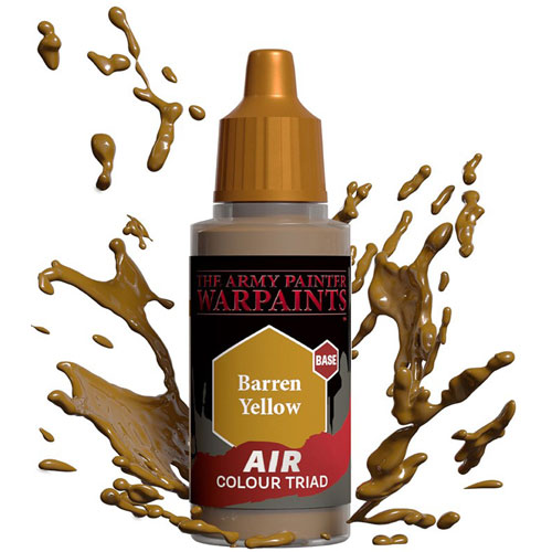 Warpaint Air: Barren Yellow (18ml)