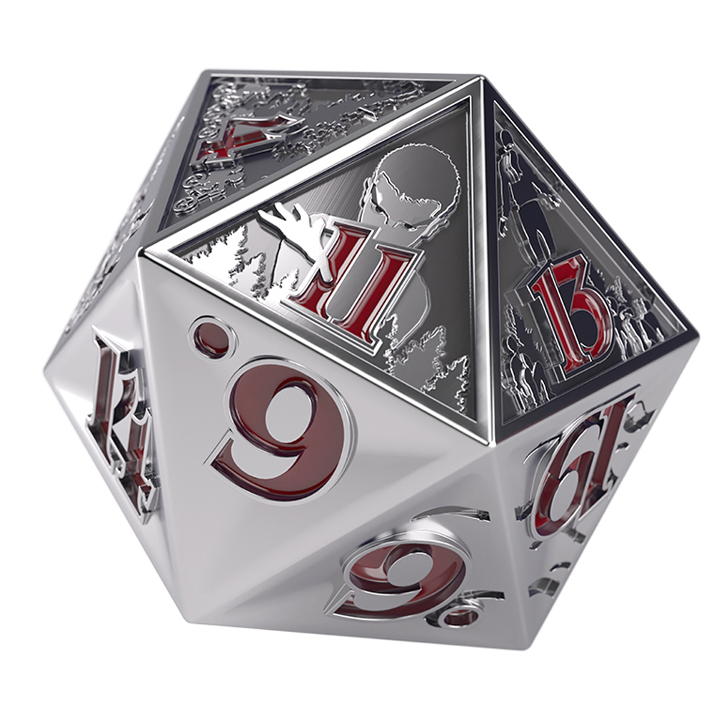 Stranger Things: Hellfire Club Premium Metal d20 Die